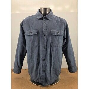 UNTUCKit Ziraldo Flannel Lined Shirt Jacket Men Blue Gingham Plaid  Sz XXL